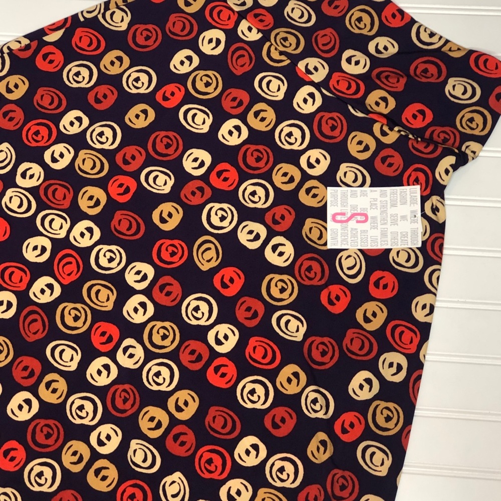 LulaRoe Small Azure Skirt Polka Dots!